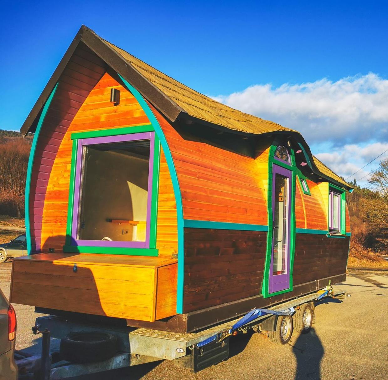Central Tiny Houses Bucarest Esterno foto
