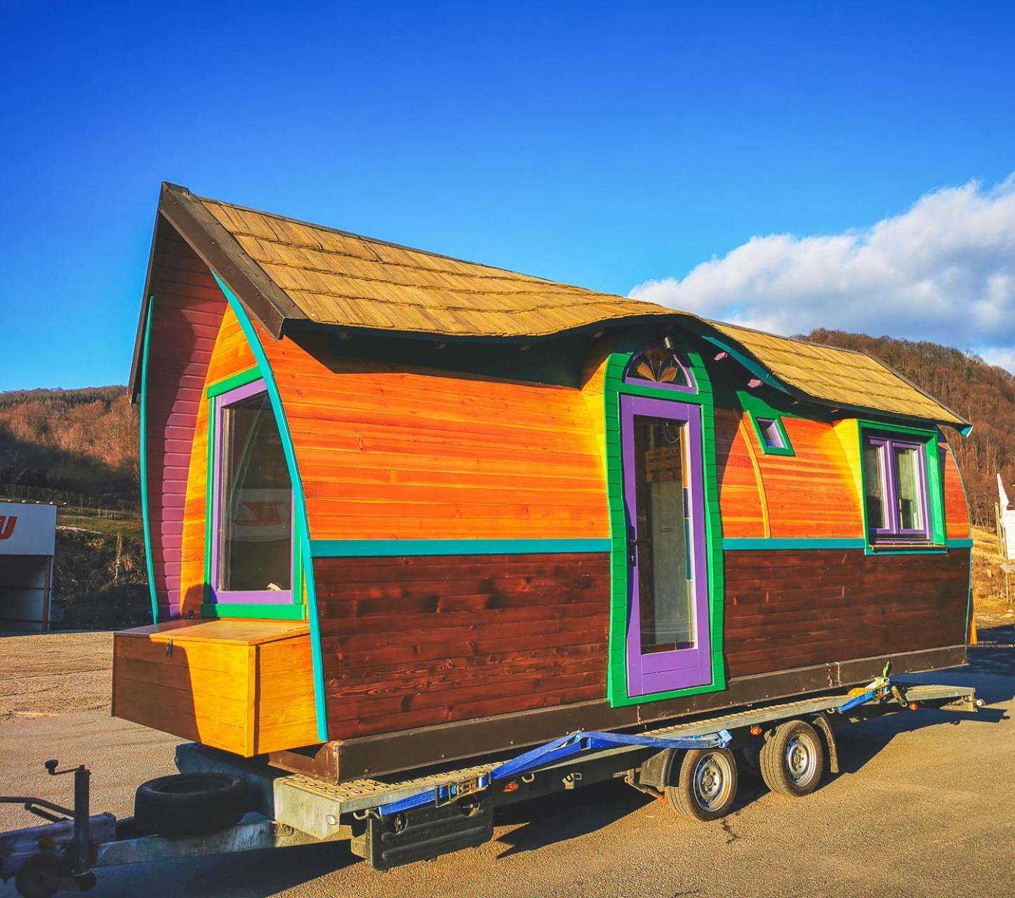Central Tiny Houses Bucarest Esterno foto